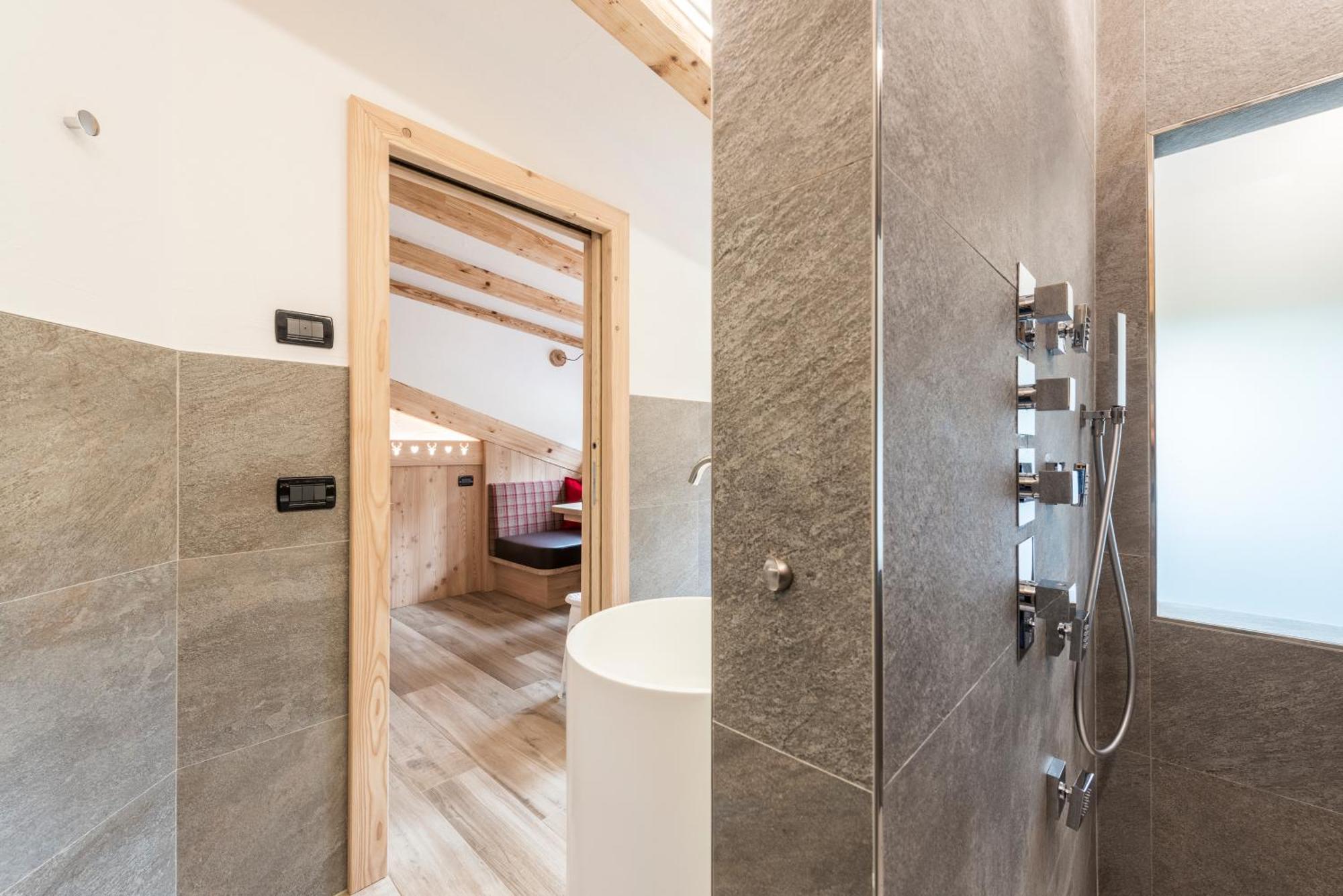 Chalet Pineta Relax Location Canazei Bagian luar foto